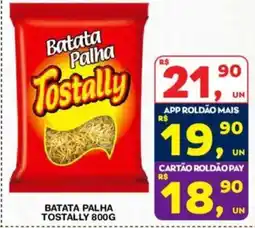 Roldão Batata palha tostally oferta