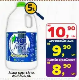 Roldão Água sanitária agifácil oferta
