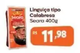 Supermercados Unidos Linguiça tipo Calabresa Seara oferta