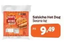 Supermercados Unidos Salsicha Hot Dog Seara kg oferta