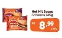 Supermercados Unidos Hot Hit Seara Sabores oferta
