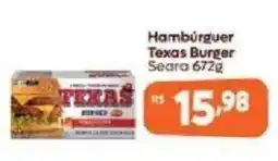 Supermercados Unidos Hambúrguer Texas Burger oferta