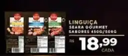Supermercados Unidos Linguica Seara Gourmet Sabores oferta