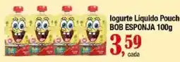 Supermercados Unidos Iogurte Líquido Pouch Bob Esponja oferta