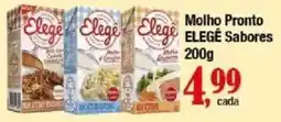 Supermercados Unidos molho pronto elegê sabores oferta