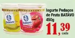 Supermercados Unidos Iogurte pedaços de fruta batavo oferta