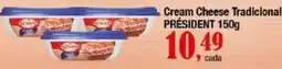 Supermercados Unidos Cream Cheese Tradicional Président oferta