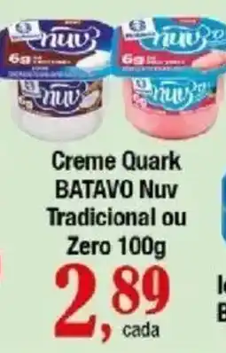 Supermercados Unidos Creme Quark BATAVO Nuv Tradicional ou Zero oferta