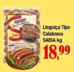 Supermercados Unidos Linguiça Tipo Calabresa oferta