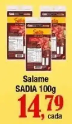 Supermercados Unidos Salame sadia oferta