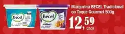 Supermercados Unidos Margarina becel tradicional ou toque gourmet oferta