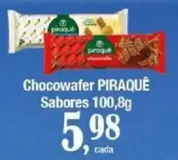 Supermercados Unidos Chocowafers piraquê oferta