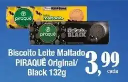 Supermercados Unidos Biscoito Leite Maltado Piraquê Original/Black oferta