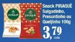 Supermercados Unidos Snack piraquê salgadinho, presuntinho ou queijinho oferta