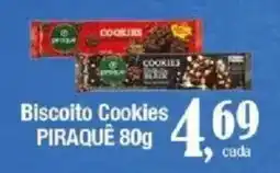 Supermercados Unidos Biscoito Cookies Piraquê oferta