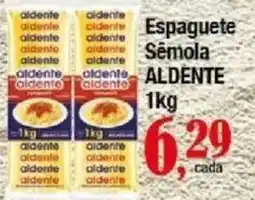 Supermercados Unidos Espaguete Sêmola Aldente oferta