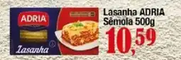 Supermercados Unidos Lasanha adria sêmola oferta