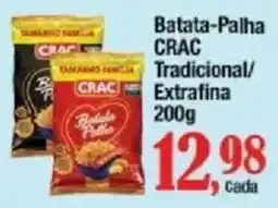 Supermercados Unidos Batata-Palha CRAC Tradicional/Extrafina oferta
