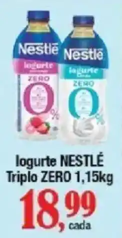 Supermercados Unidos logurte NESTLÉ Triplo ZERO oferta