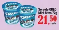 Supermercados Unidos Sorvete oreo mini bites oferta