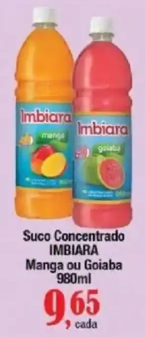 Suco Concentrado Imbiara Manga ou Goiaba