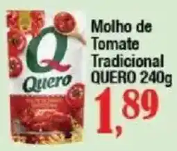 Supermercados Unidos molho de tomate tradicional quero oferta