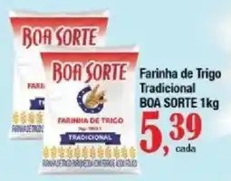 Supermercados Unidos Farinha de trigo tradicional boa sorte oferta