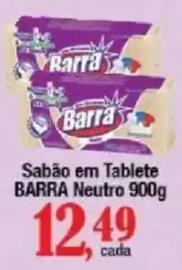 Supermercados Unidos Sabão em tablete barra neutro oferta
