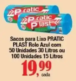 Supermercados Unidos sacos para lixo pratic plast oferta