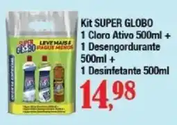 Supermercados Unidos Kit super globo oferta
