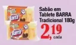 Supermercados Unidos Sabão em tablete barra tradicional oferta