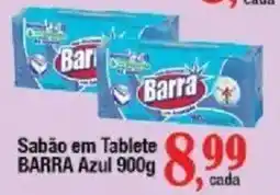 Supermercados Unidos Sabão em Tablete Barra Azul oferta