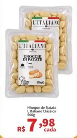 Macromix Atacado Nhoque de Batata L Italiano Clássico oferta
