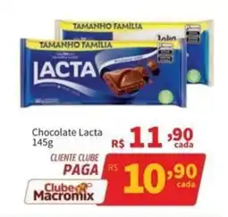 Macromix Atacado Chocolate lacta oferta