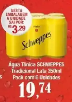 Supermercados Unidos Água Tônica Schweppes Tradicional oferta