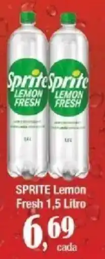 Supermercados Unidos sprite lemon fresh oferta