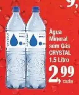 Supermercados Unidos Água Mineral sem Gás Crystal oferta