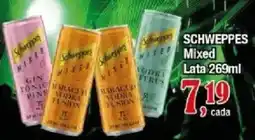 Supermercados Unidos Schweppes mixed oferta