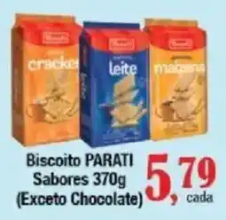 Supermercados Unidos Biscoito parati sabores oferta