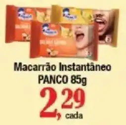 Supermercados Unidos Macarrão Instantâneo PANCO oferta