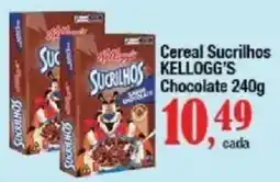 Supermercados Unidos Cereal Sucrilhos Kellogg's Chocolate oferta