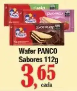 Supermercados Unidos Wafer PANCO Sabores oferta
