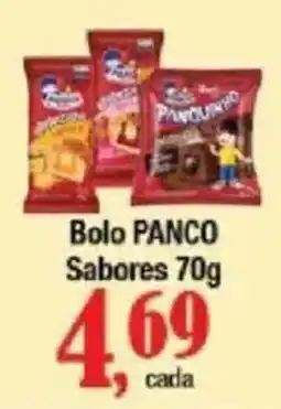 Supermercados Unidos Bolo PANCO Sabores oferta