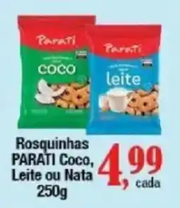 Supermercados Unidos Rosquinhas parati coco, leite ou nata oferta