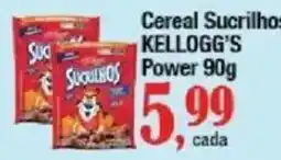 Supermercados Unidos Cereal Sucrilhos kellogg's power oferta