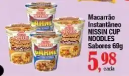 Supermercados Unidos Macarrão instantâneo nissin cup noodles sabores oferta