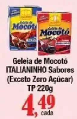 Supermercados Unidos Geleia de Mocotó Italianinho Sabores oferta