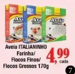 Supermercados Unidos Aveia italianinho oferta
