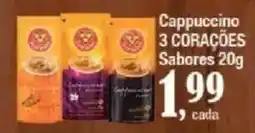 Supermercados Unidos Cappuccino 3 corações oferta