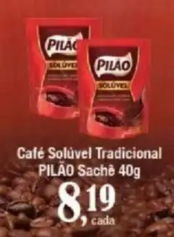 Supermercados Unidos Café Solúvel Tradicional Pilão oferta